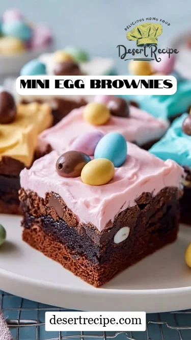 Mini Egg Brownies