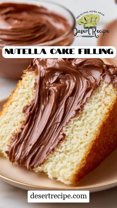 Nutella Cake Filling