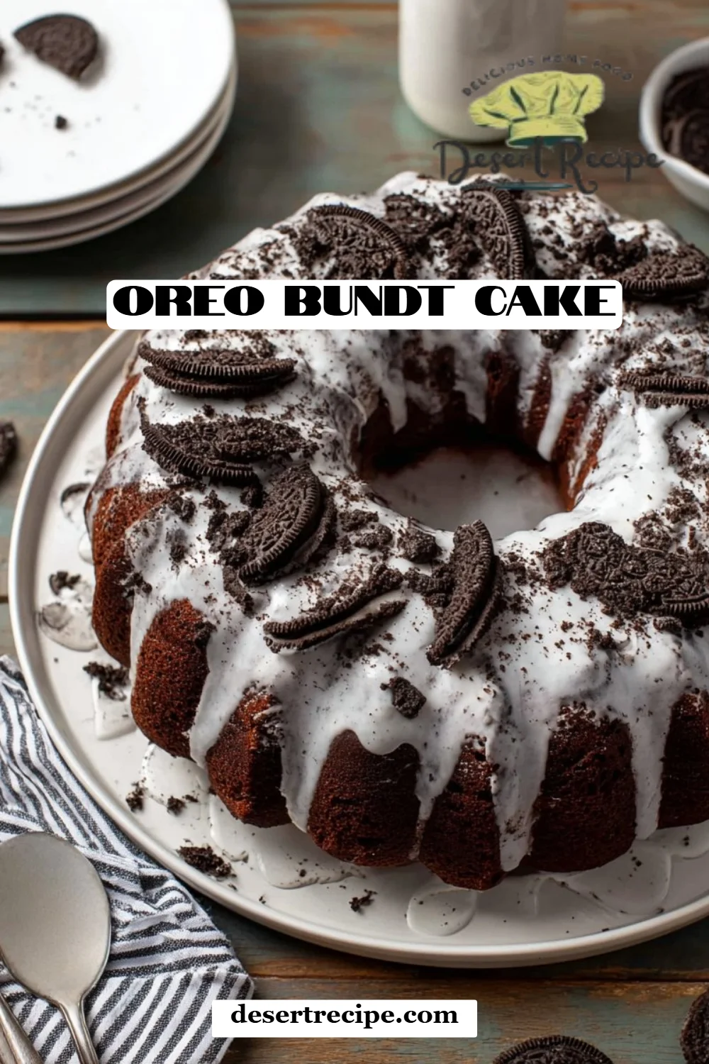 Oreo Bundt Cake