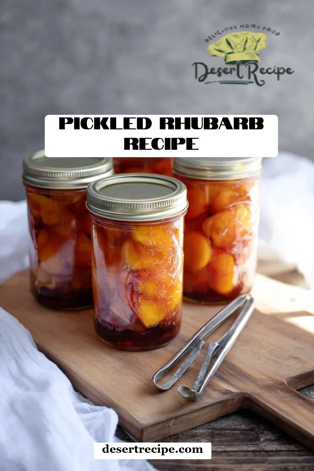 Pickled Rhubarb Recipe