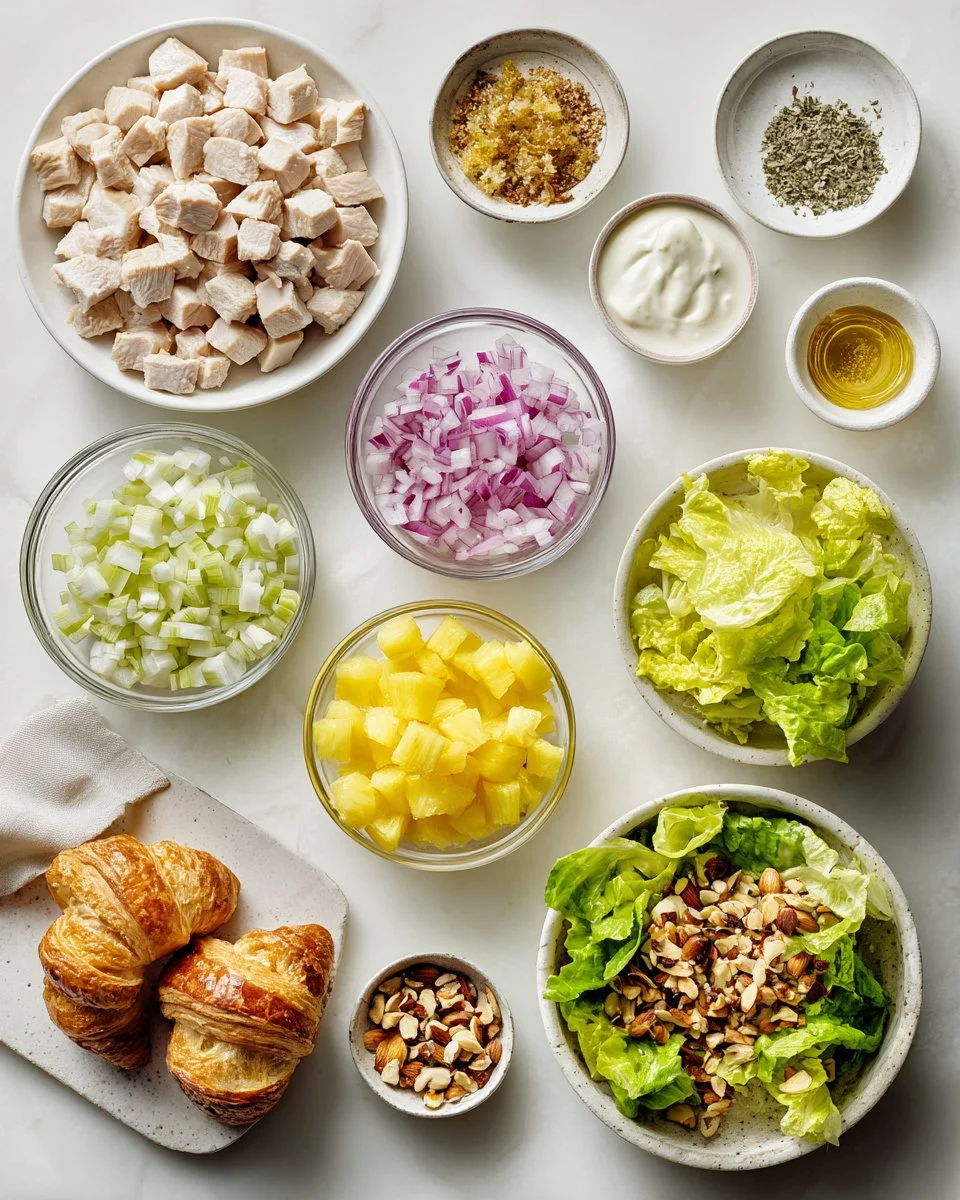 Pineapple Chicken Salad
