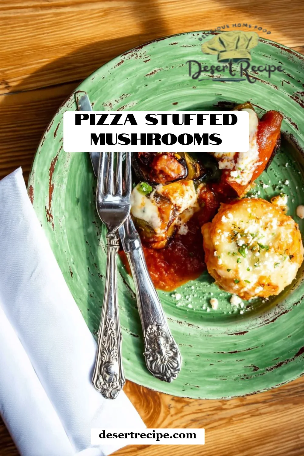 Pizza Stuffed Mushrooms