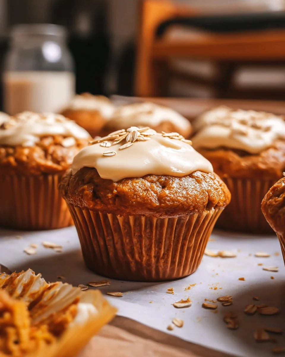 Pumpkin Cream Cheese Muffins