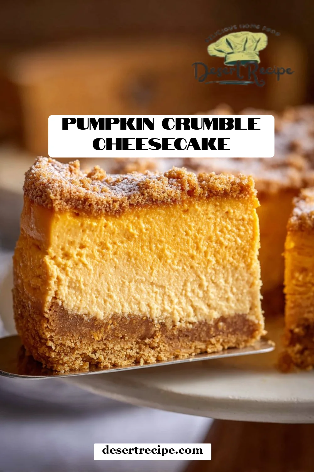 Pumpkin Crumble Cheesecake