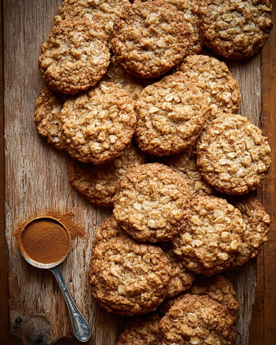 Pumpkin Spice Oatmeal Cookies