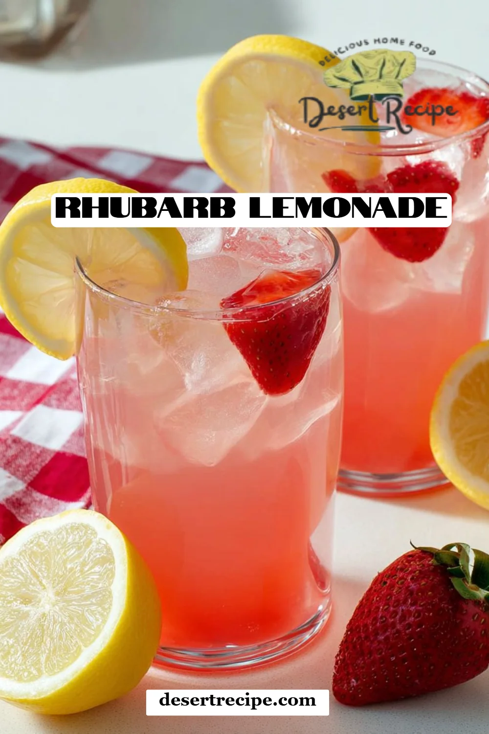 Rhubarb Lemonade