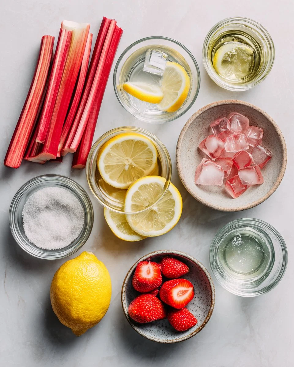 Rhubarb Lemonade