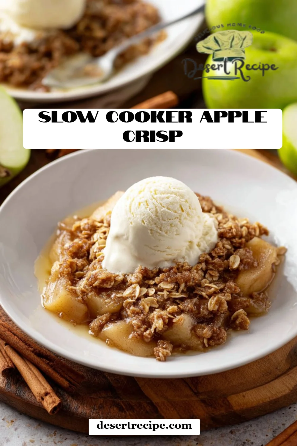 Slow Cooker Apple Crisp