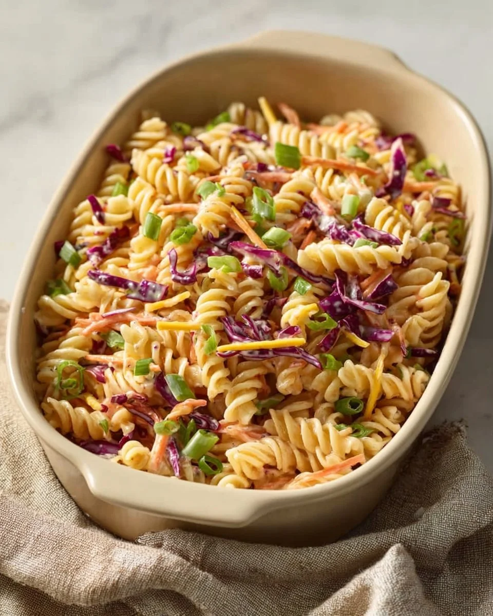 Tasty High Protein Asian Pasta Salad