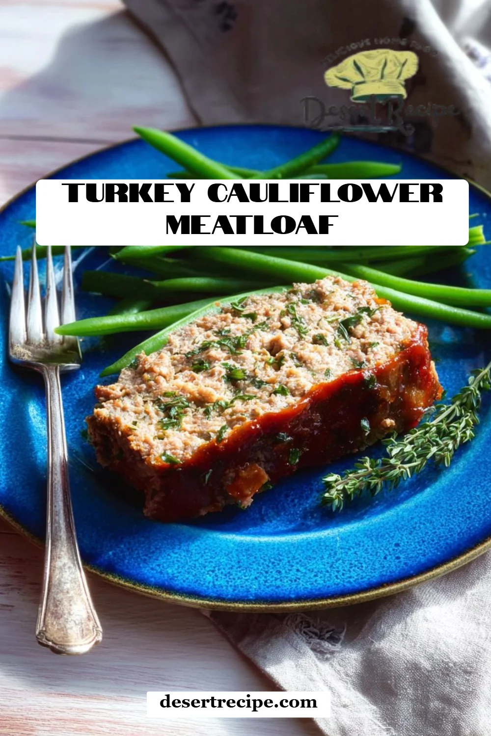 Turkey Cauliflower Meatloaf