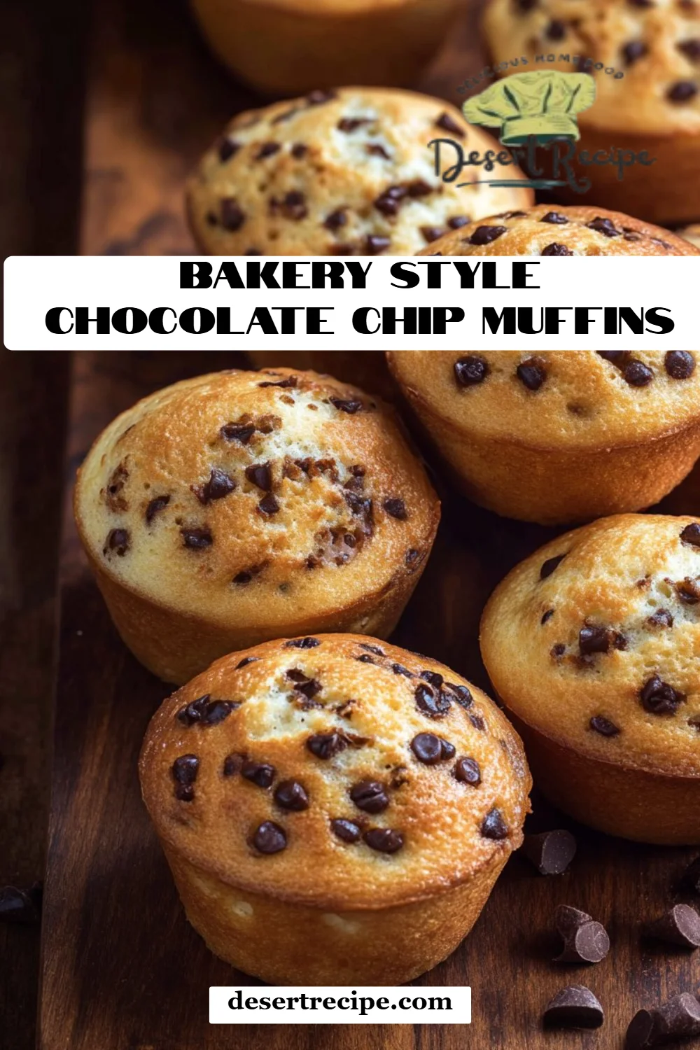Bakery Style Chocolate Chip Muffins