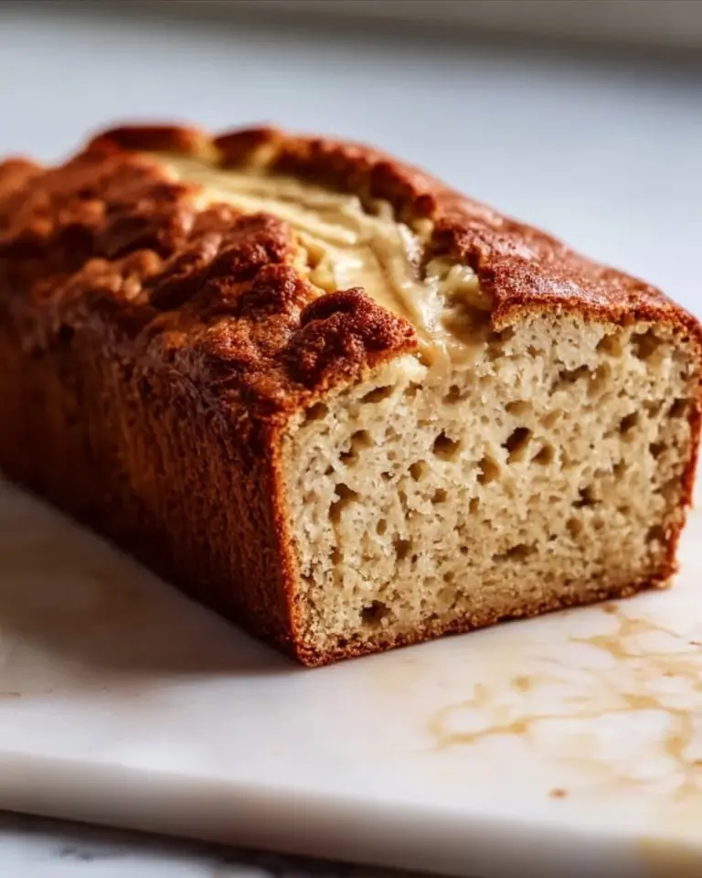 Delicious banana bread made with almond flour, gluten-free and healthy