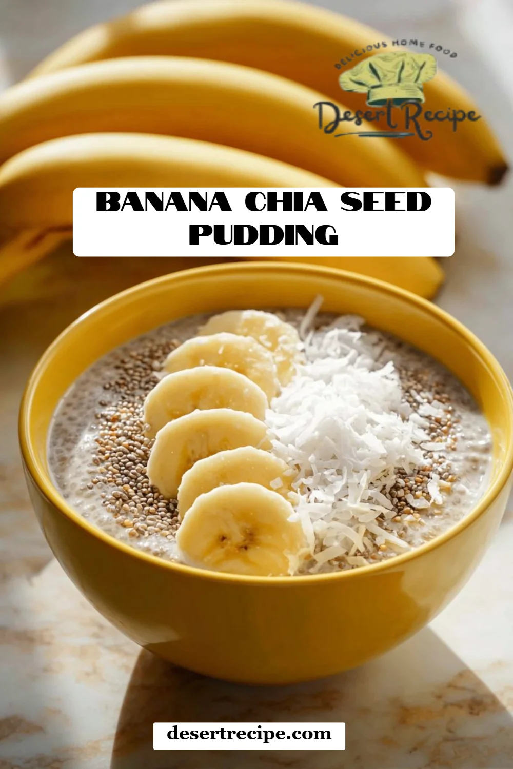 Banana Chia Seed Pudding