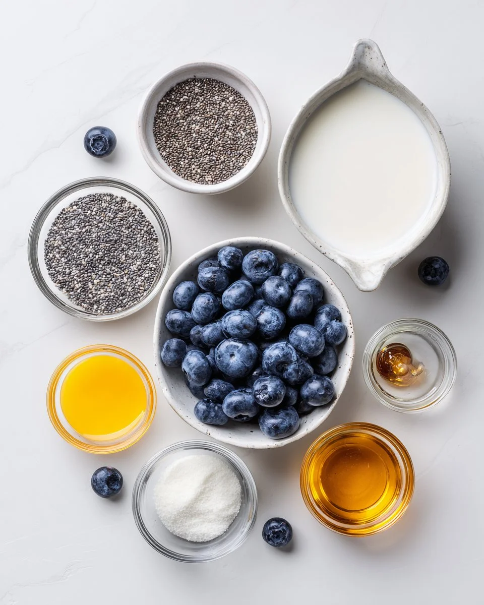Blueberry Chia Seed Pudding