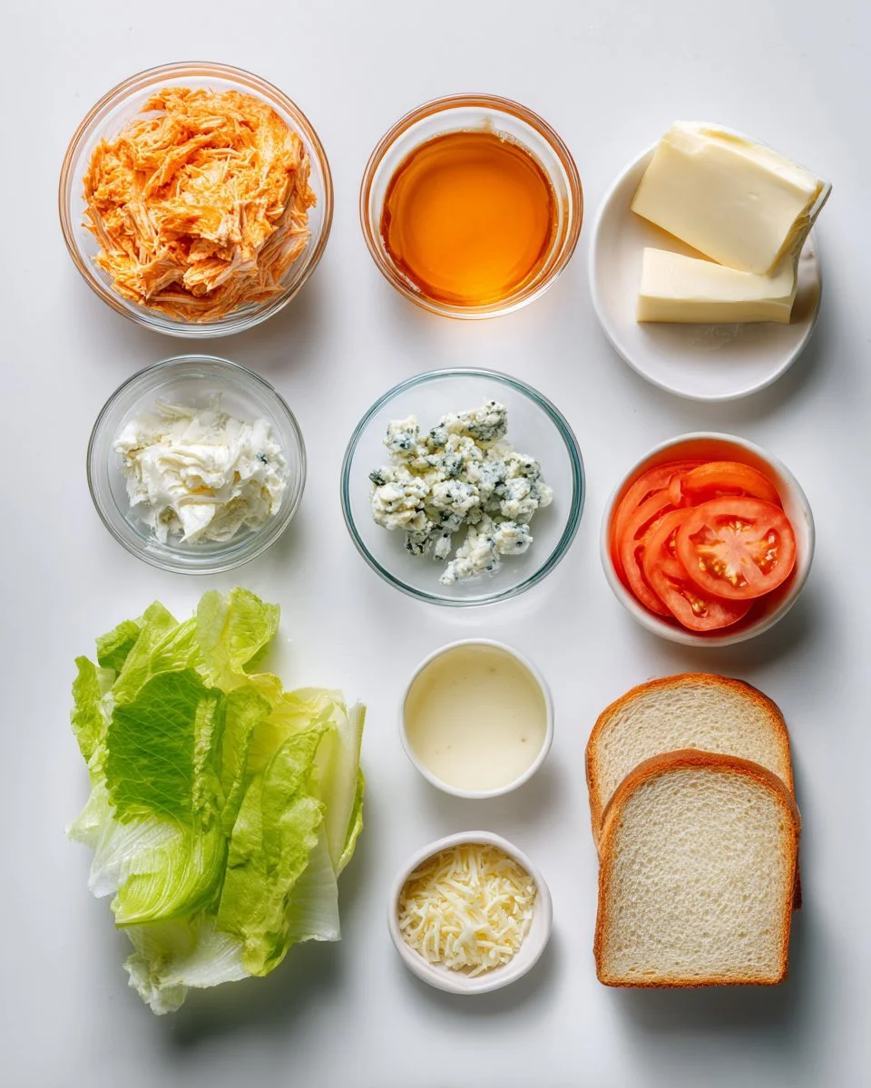 Buffalo Chicken Dip Sandwich