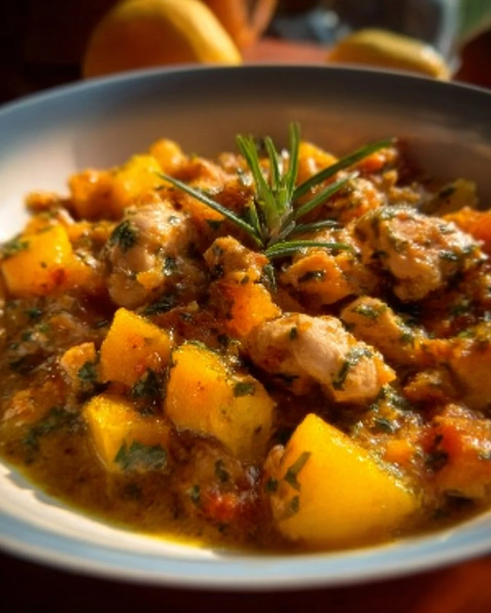 Delicious Chicken Pumpkin Recipe highlighting fall flavors