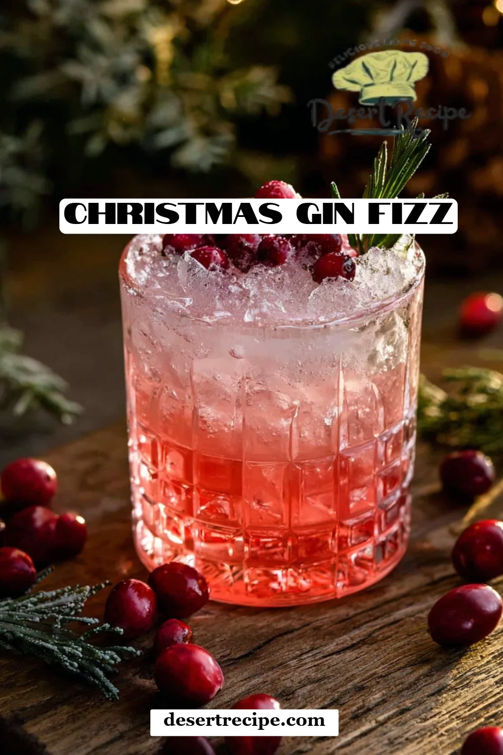Christmas Gin Fizz