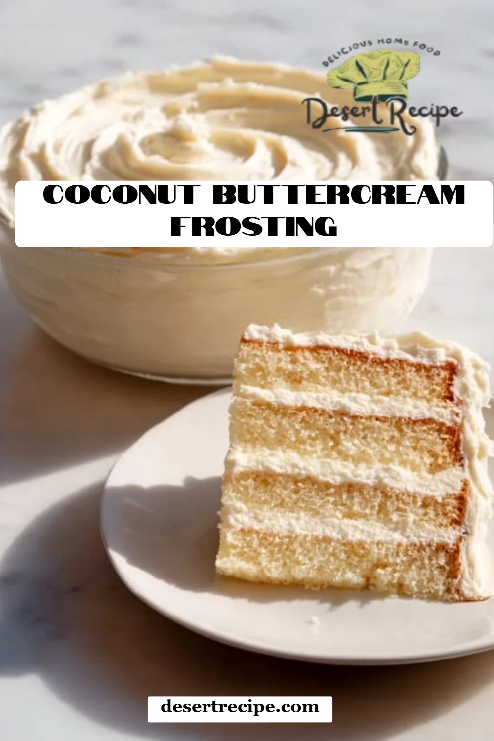 Coconut Buttercream Frosting