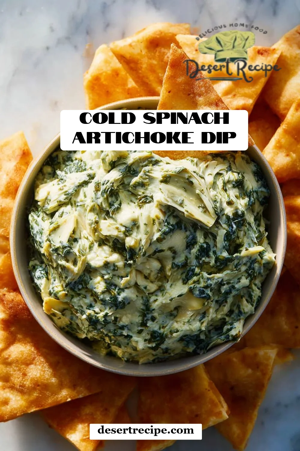 Cold Spinach Artichoke Dip
