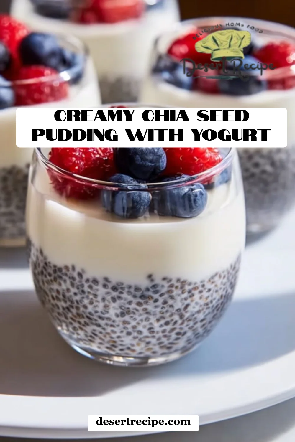 Creamy Chia Seed Pudding with Yogurt