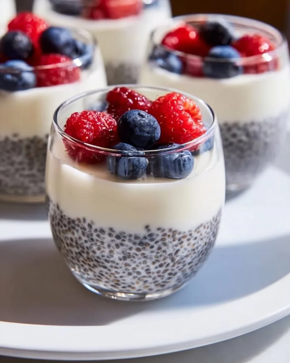 Creamy Chia Seed Pudding with Yogurt