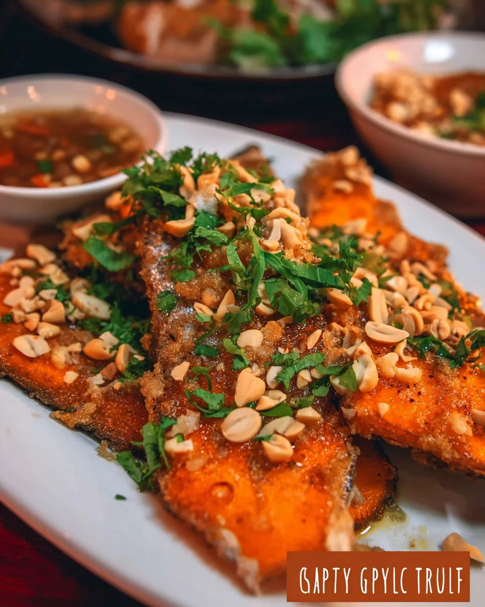 Crispy Garlic Fish