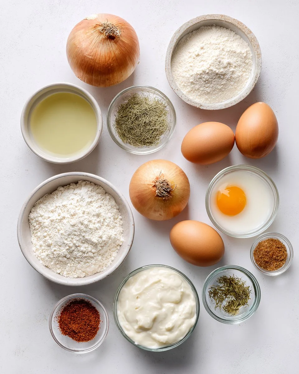 Crispy Mini Bloomin’ Onions & Creamy Ranch Dip