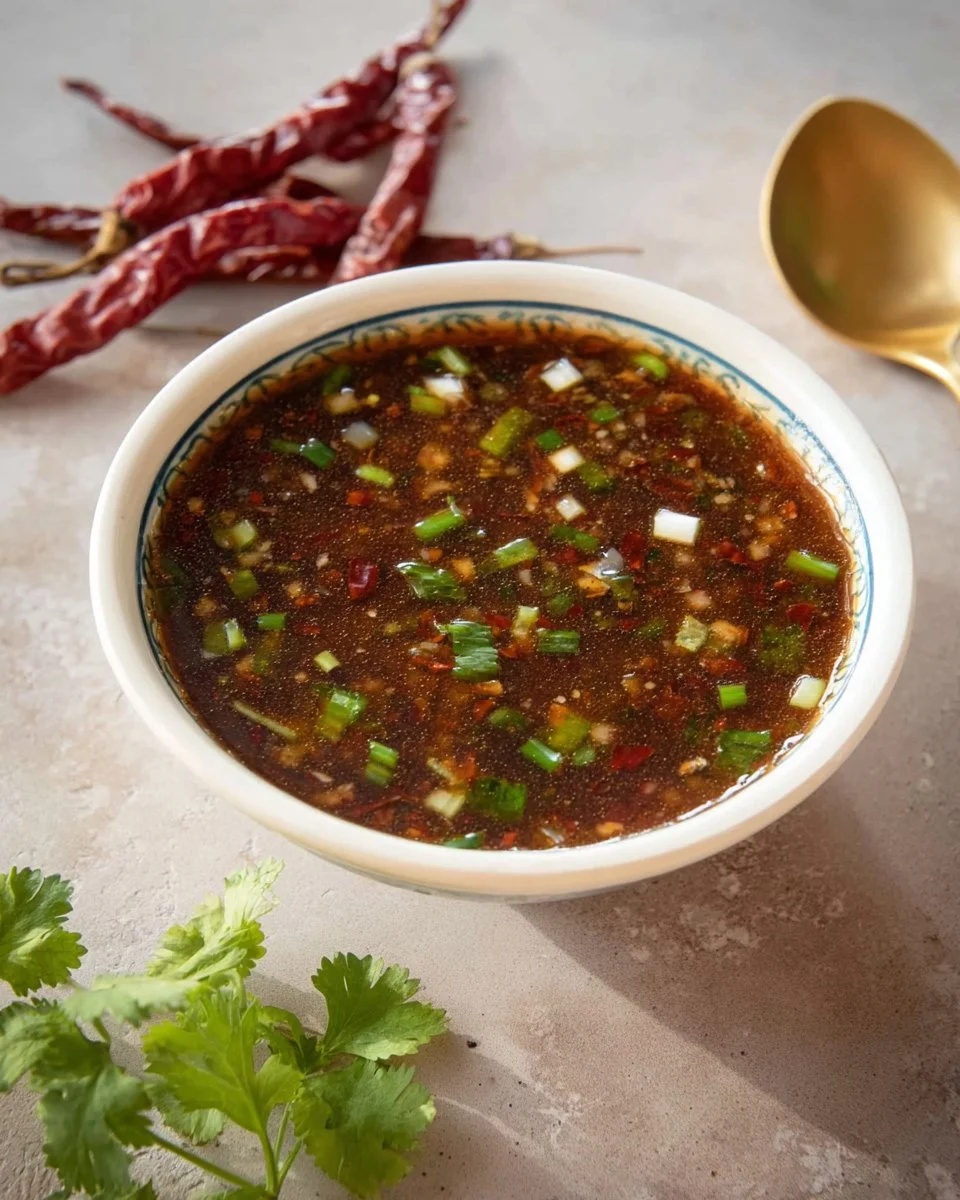 Variety of homemade dipping sauces in bowls on a table