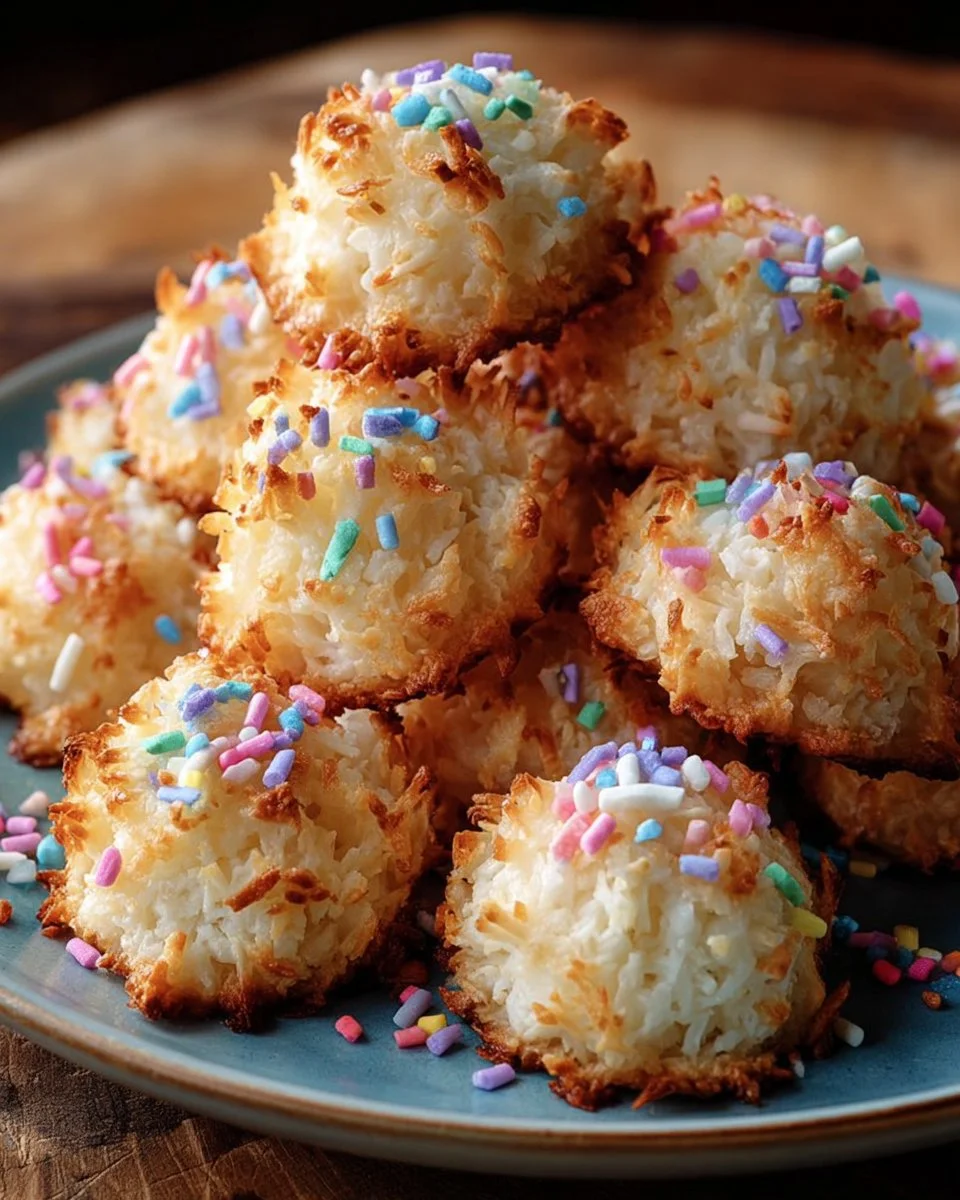 Easter Bunny Coconut Tails - a festive and delicious coconut dessert