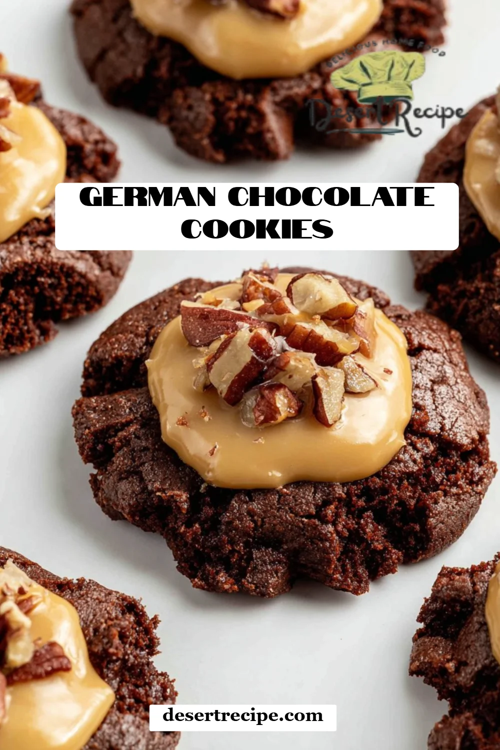 German Chocolate Cookies