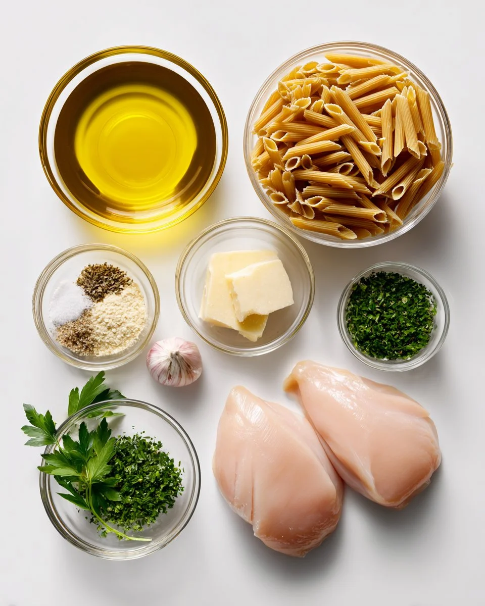 Healthy Garlic Parmesan Chicken Pasta: 5 Easy Steps