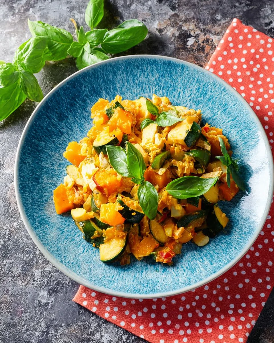 Kabocha Squash Stir-Fry (pad faktong)