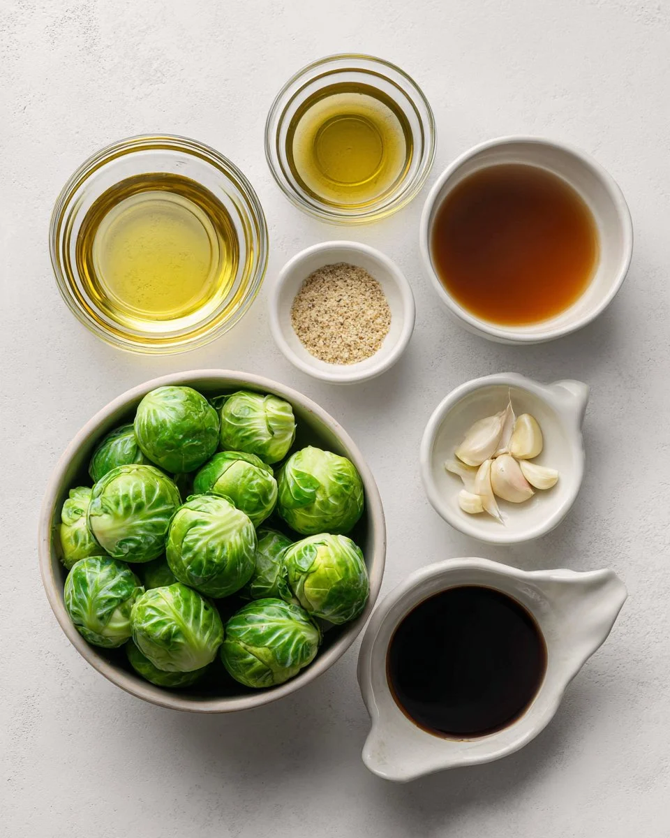 Maple Fish Sauce Brussels Sprouts