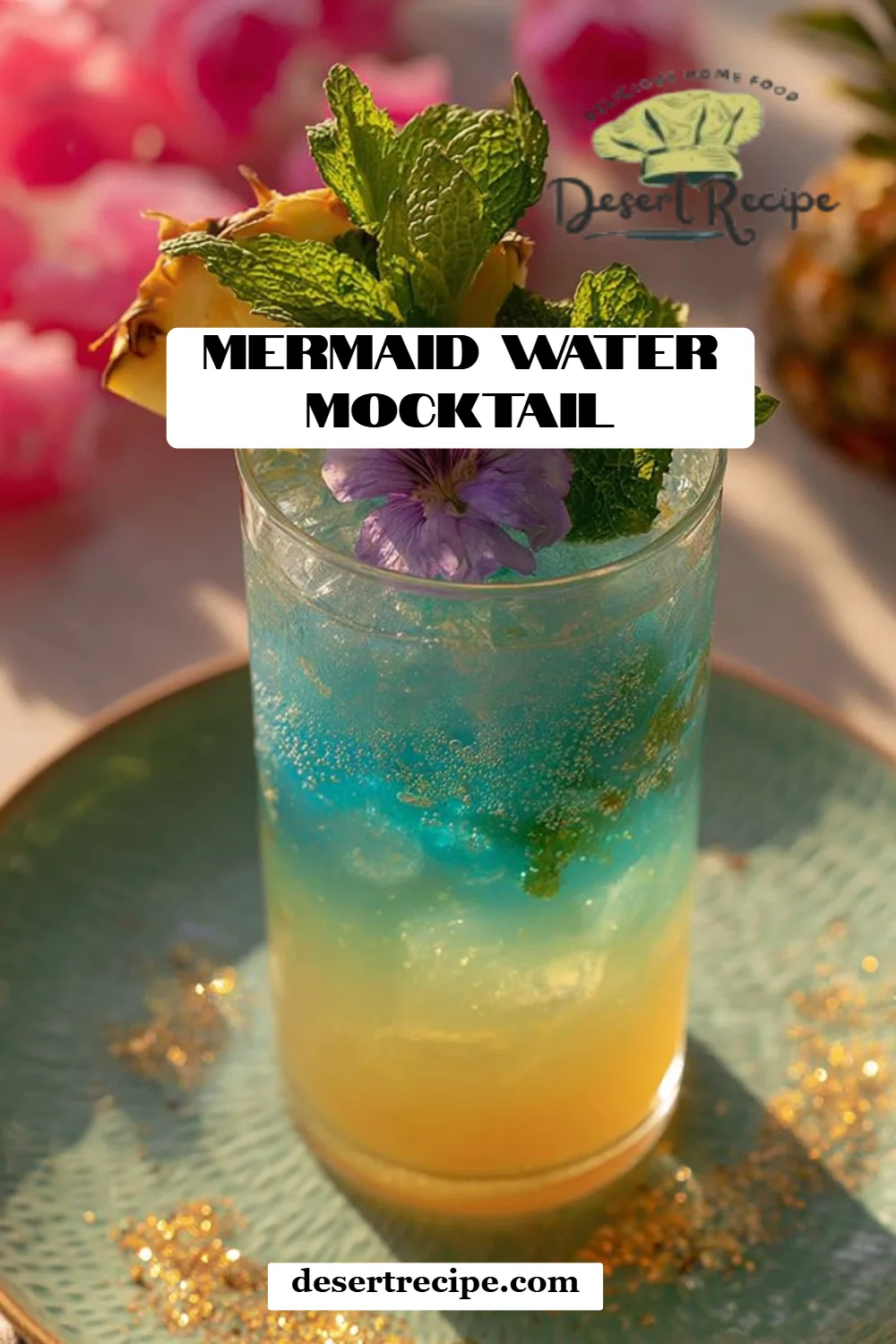 Mermaid Water Mocktail