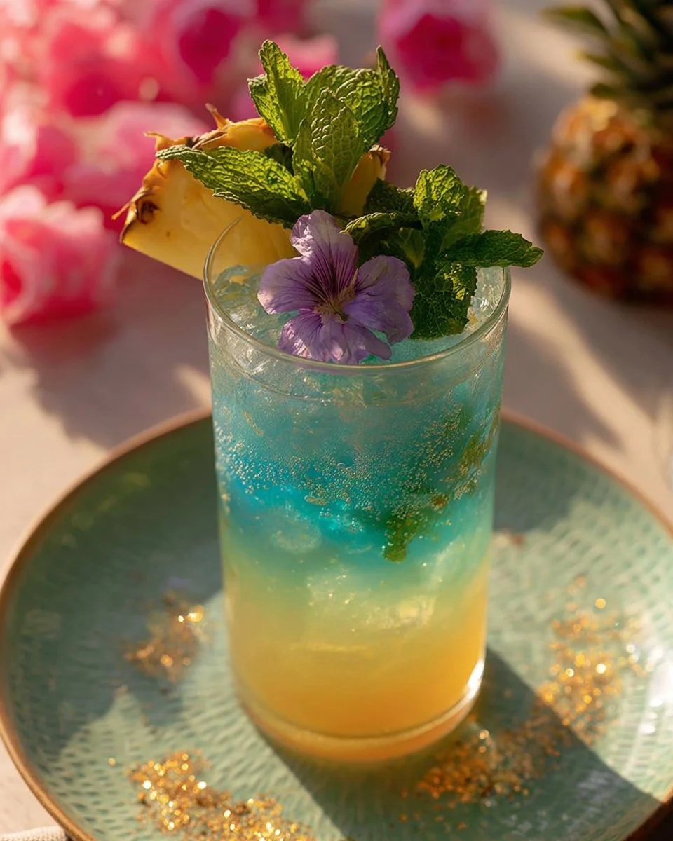 Mermaid Water Mocktail