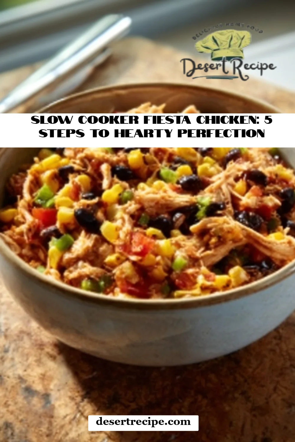 Slow Cooker Fiesta Chicken: 5 Steps to Hearty Perfection