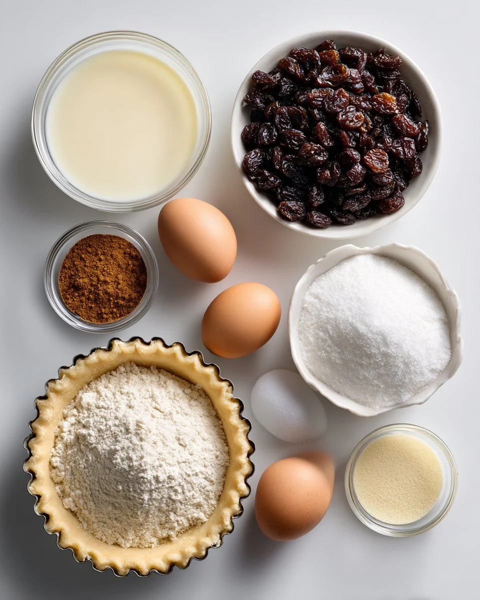 Sour Cream Raisin Pie