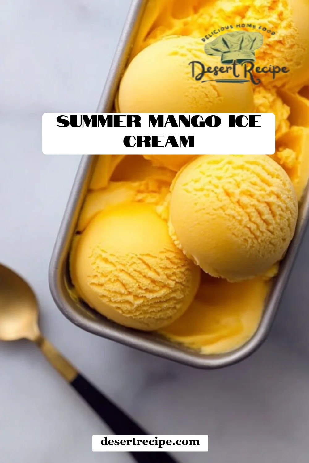 Summer Mango Ice Cream