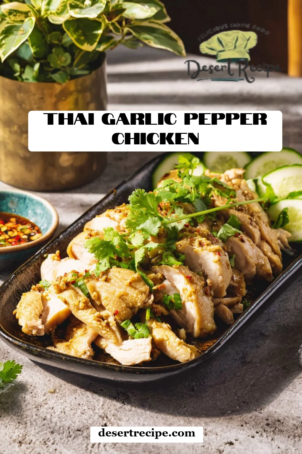 Thai Garlic Pepper Chicken