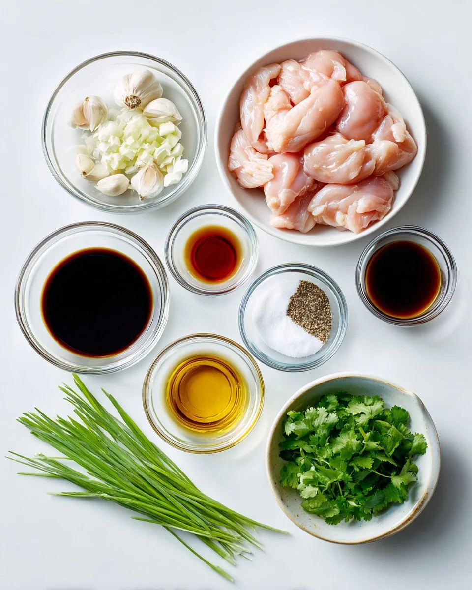 Thai Garlic Pepper Chicken
