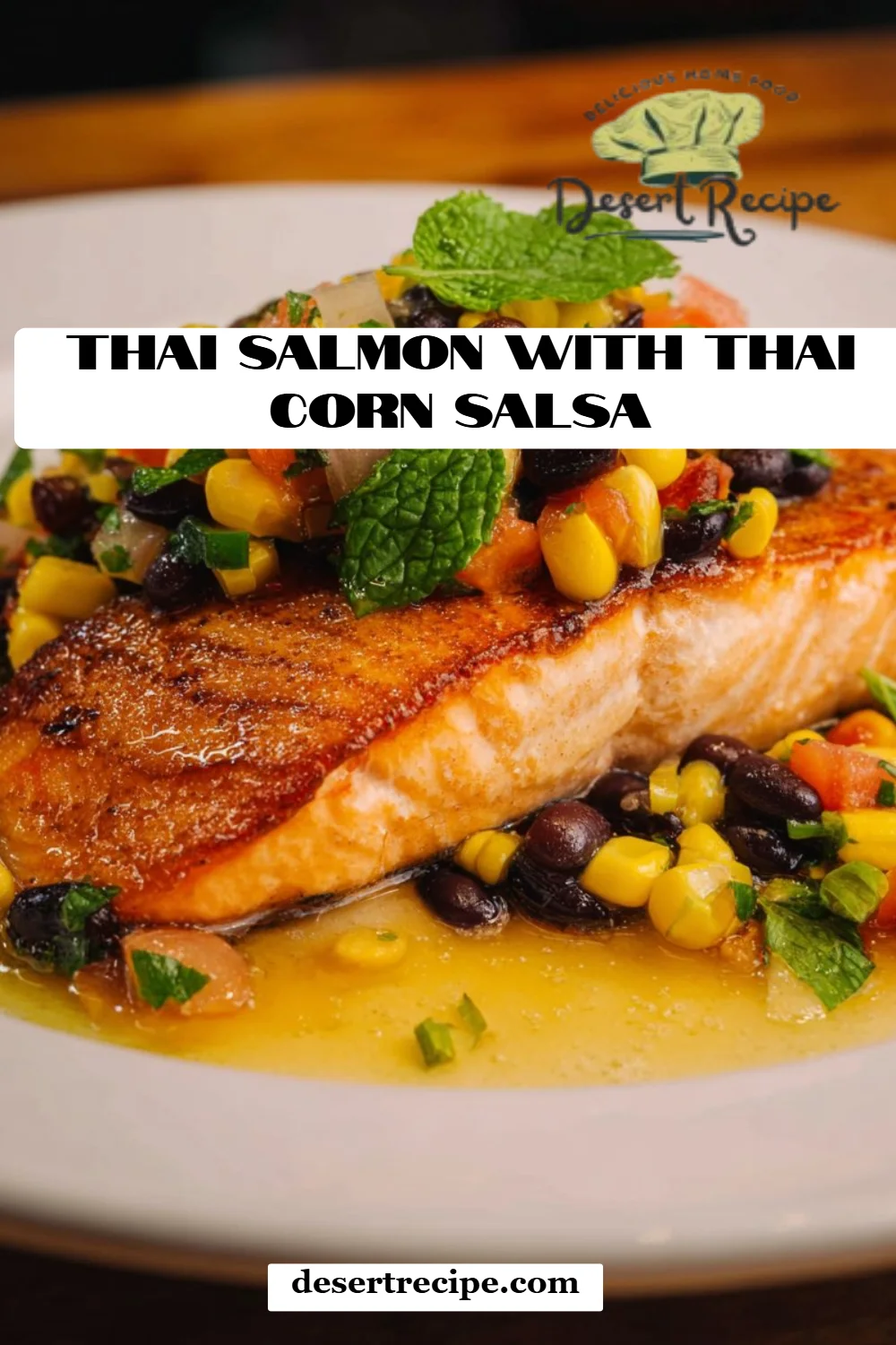 Thai Salmon with Thai Corn Salsa