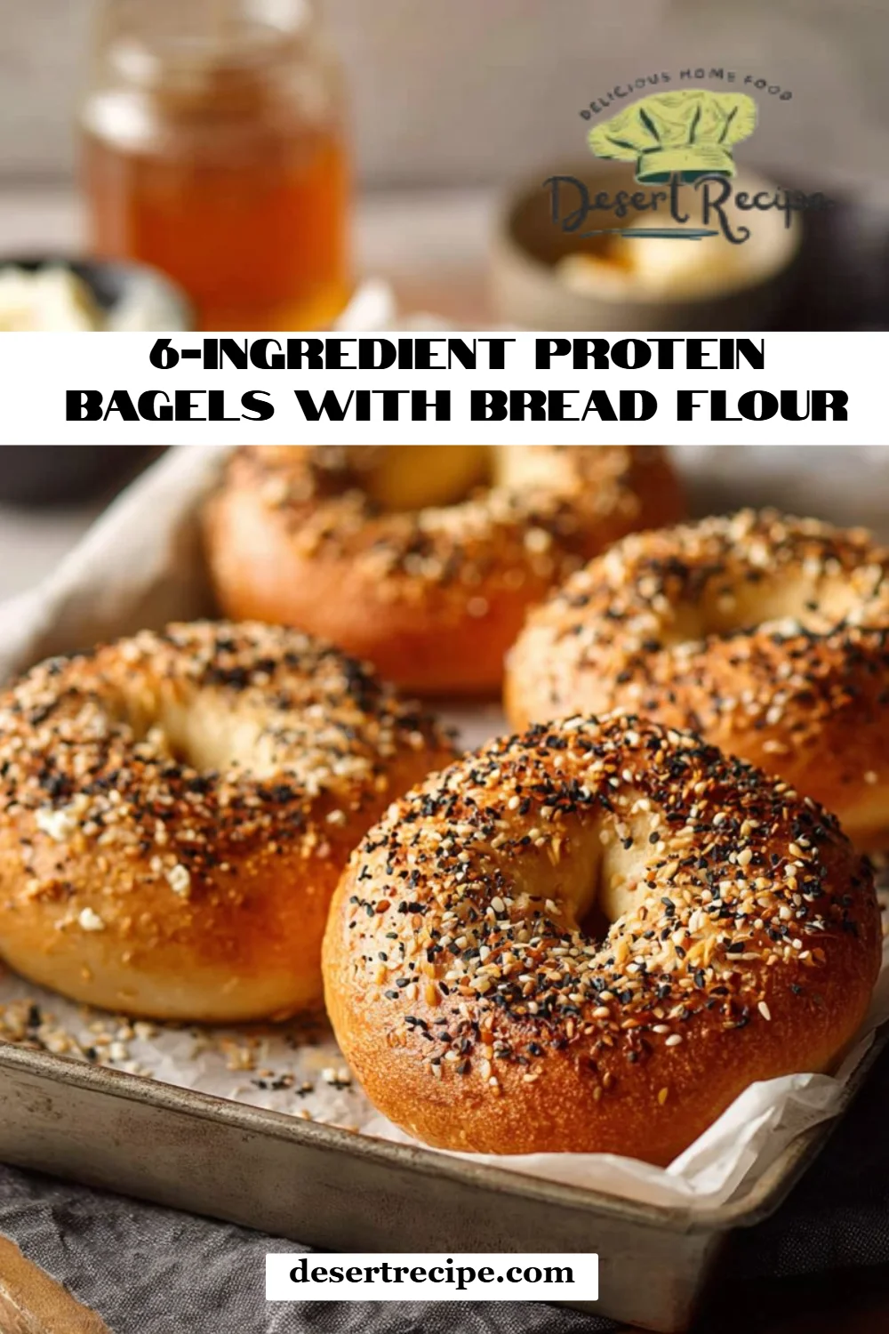 6-Ingredient Protein Bagels with Bread Flour