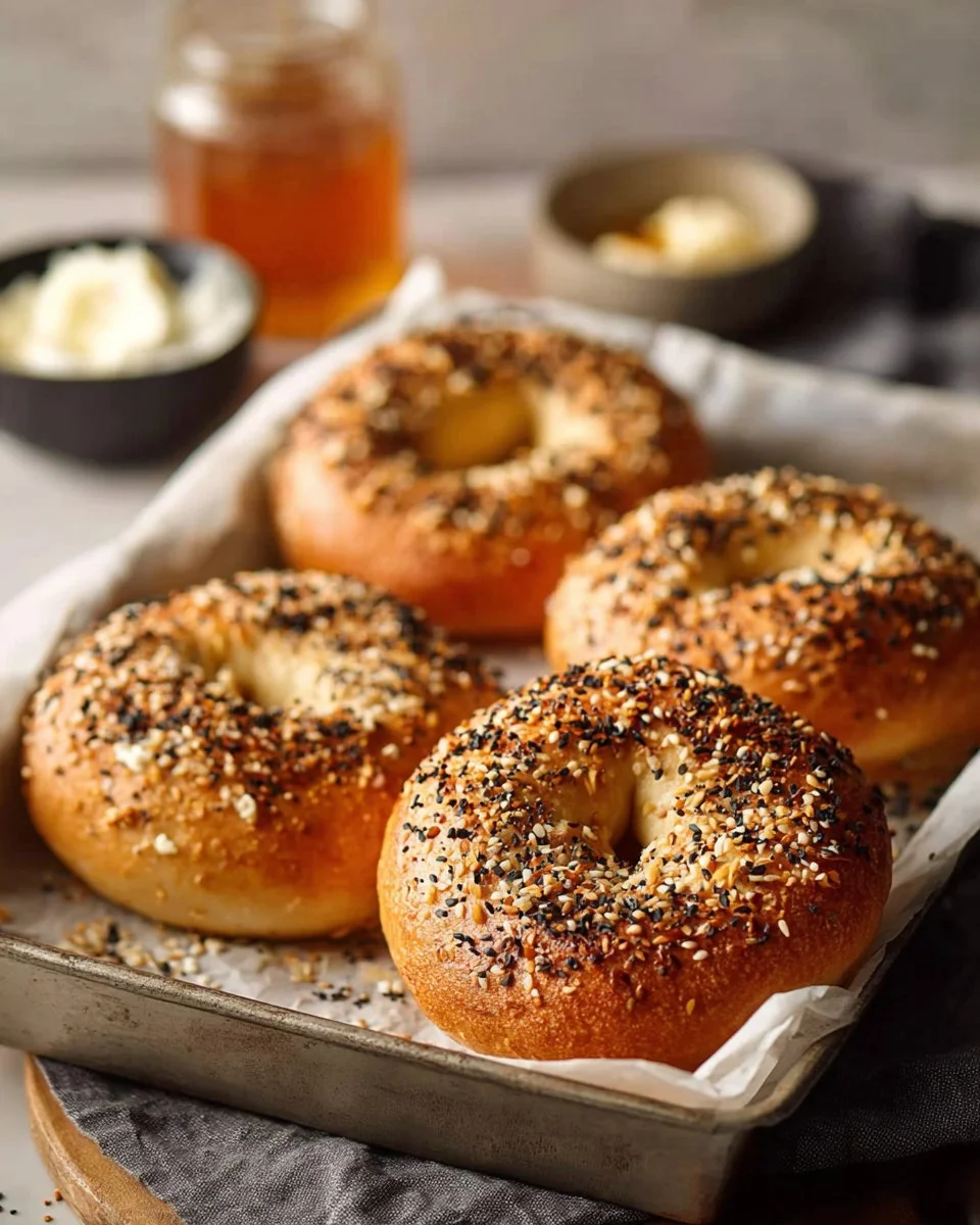 6-Ingredient Protein Bagels with Bread Flour