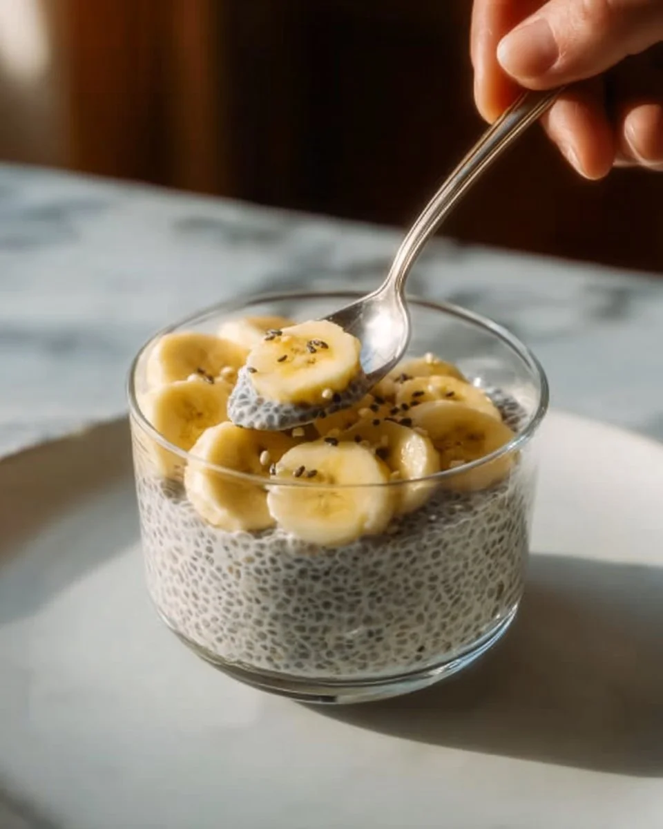 Banana Chia Pudding