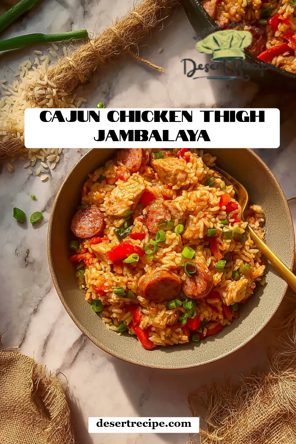 Cajun Chicken Thigh Jambalaya