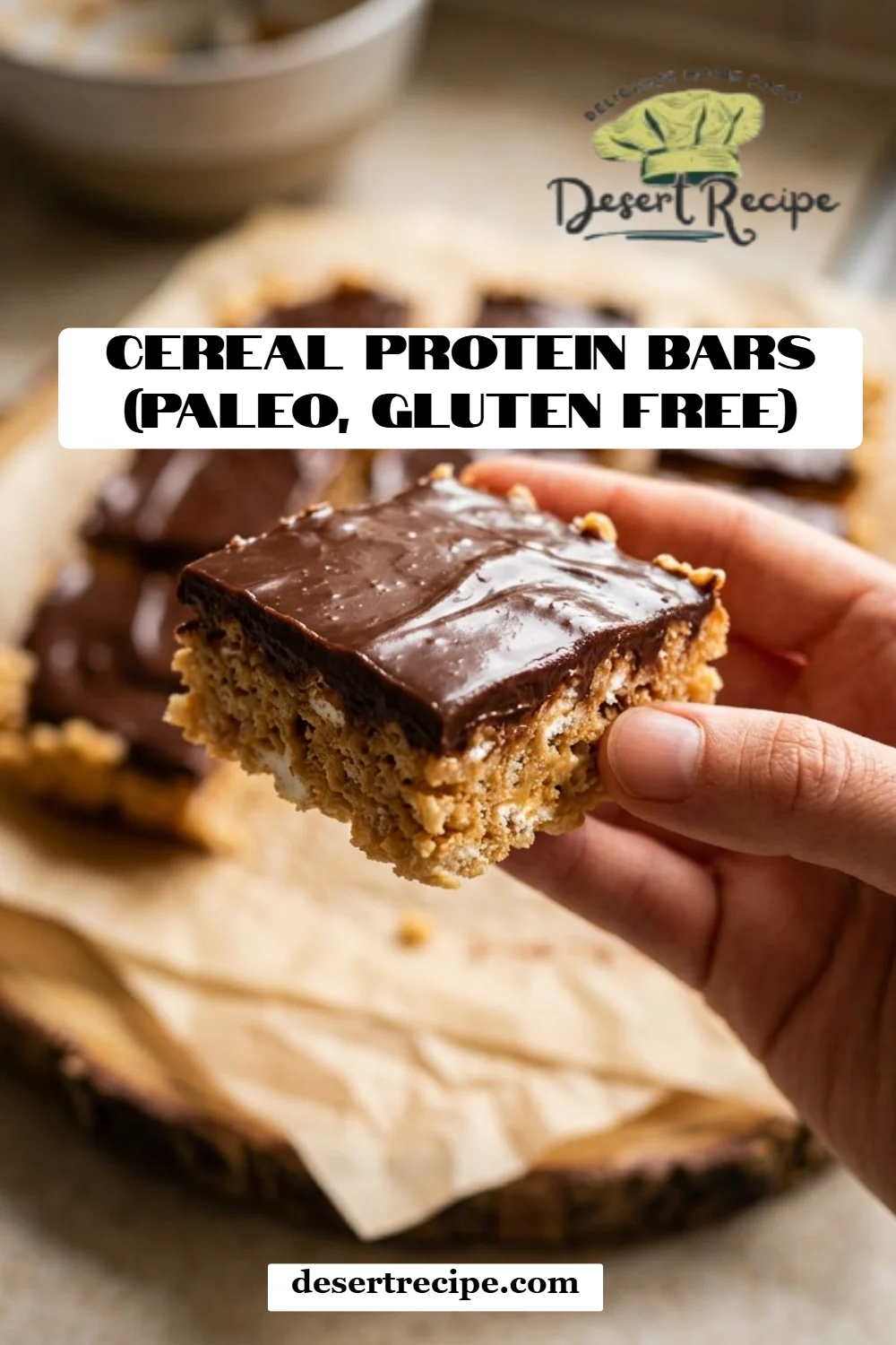 Cereal Protein Bars (Paleo, Gluten Free)