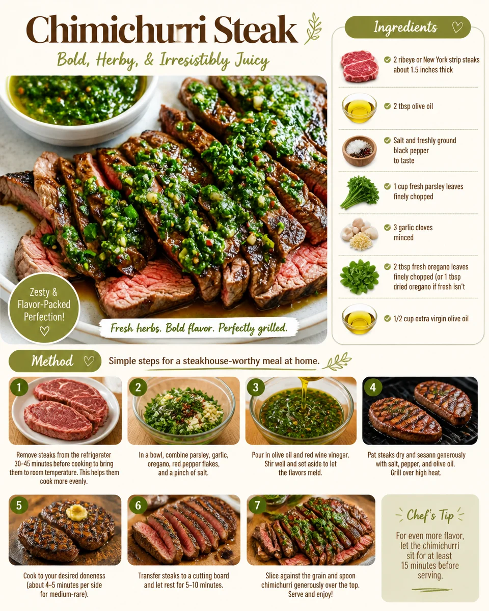 Chimichurri Steak