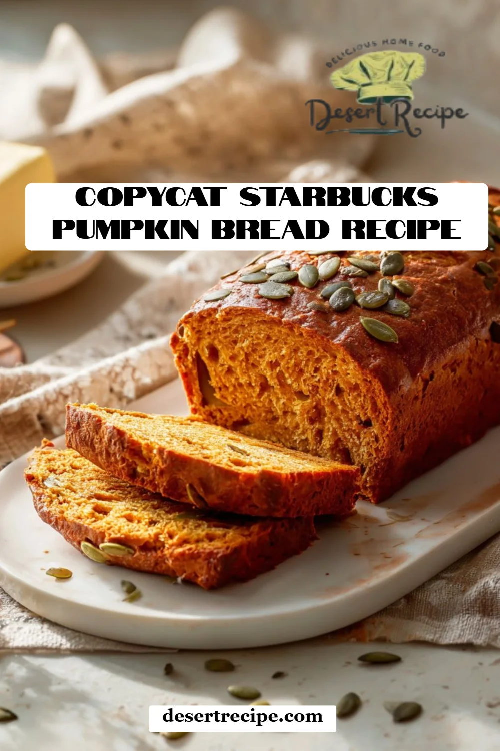Copycat Starbucks Pumpkin Bread Recipe
