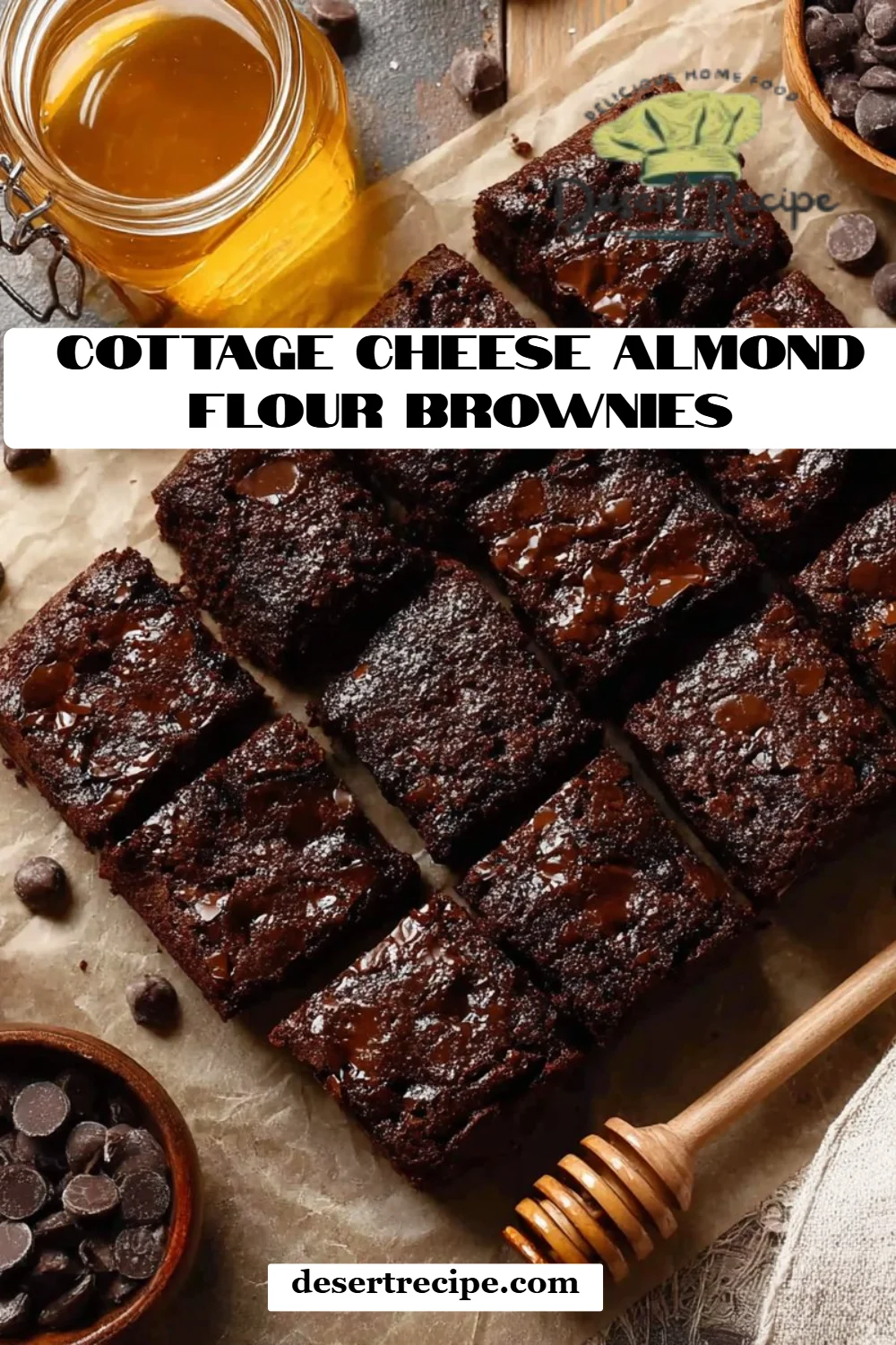 Cottage Cheese Almond Flour Brownies