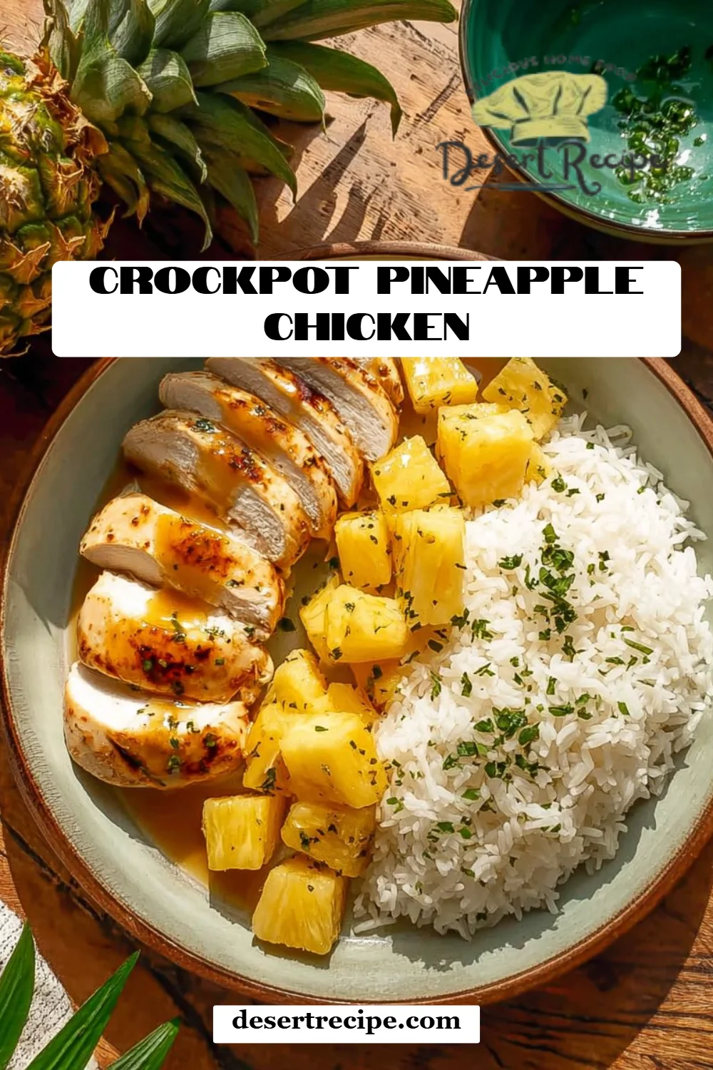 Crockpot Pineapple Chicken